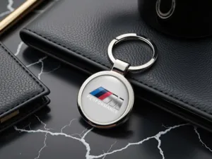 BMW Auto-Schlüsselband Metall-Minimal Edition